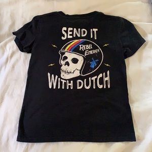 Women’s Black Dutch Bros Tee